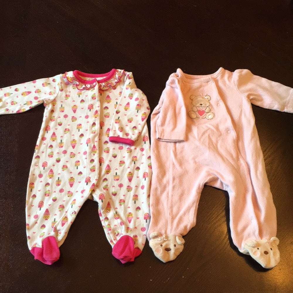 Baby girl sleepers
